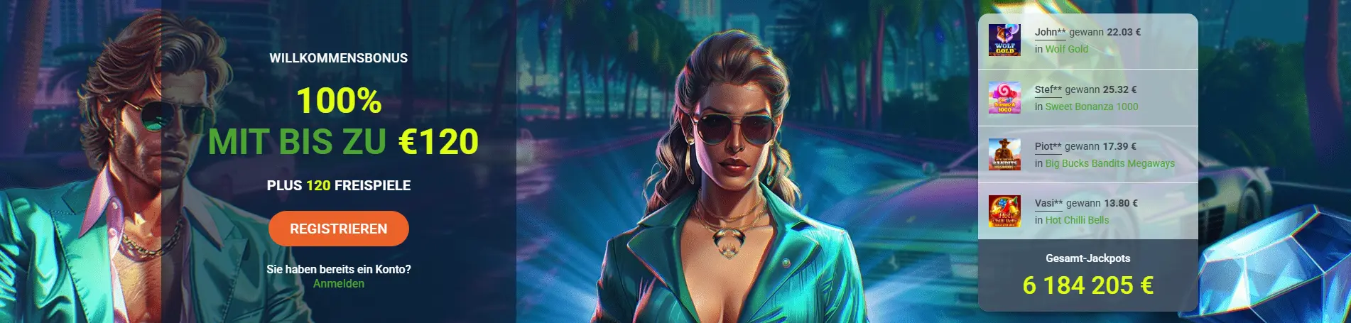 Spielautomaten 20BET CASINO
