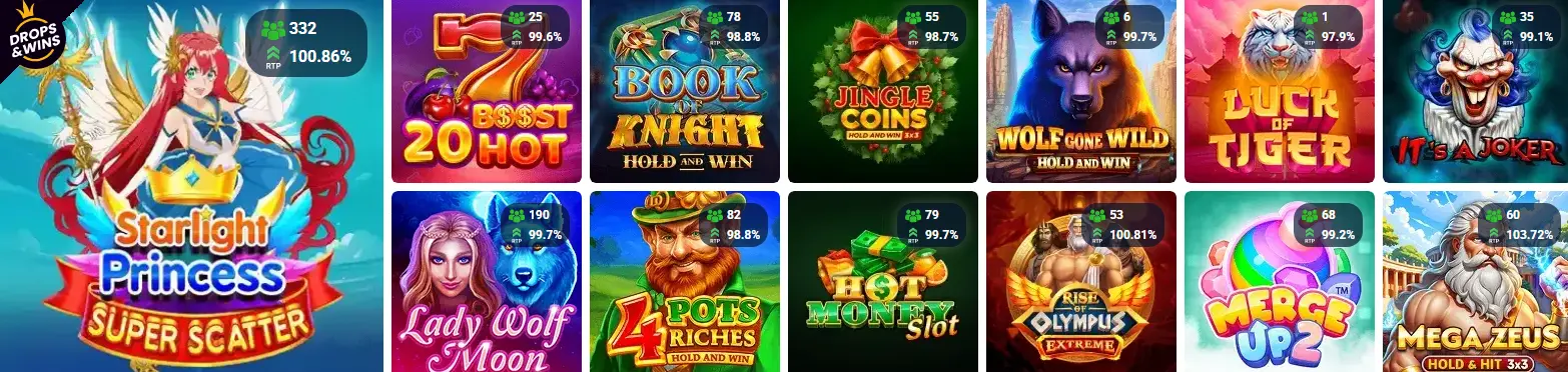Minispiele im 20BET CASINO
